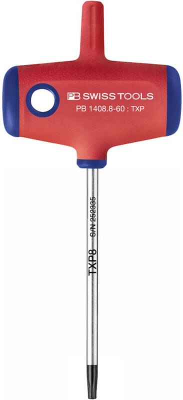 PB SWISS TOOLS Schraubendreher für Torx Plus, mit Quergriff, Torx Plus-Profil: 8IP