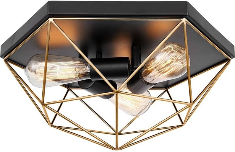 Toolight - deckenplatte black gold APP1094-3C