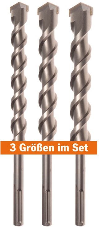Projahn - SDS-max eco Bohrersatz 3-tlg.: Je 1 Stück: 16x540, 20x540, 25x540
