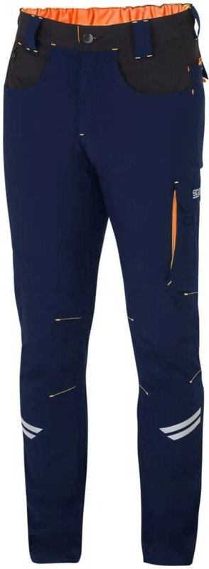 Sparco 02425BMAF Leichte technische Hose Kansas Blue L