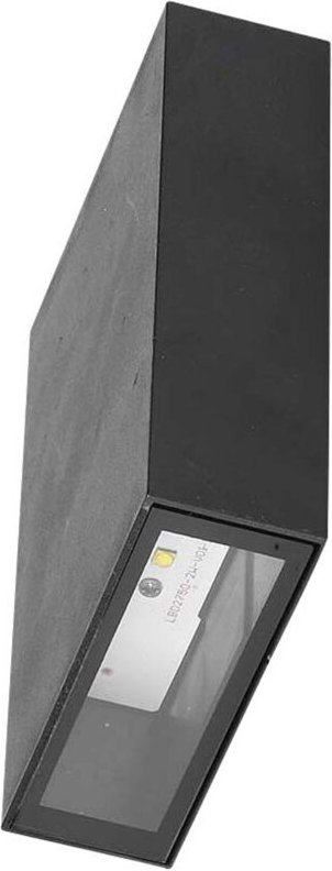 V-tac - LED-Wandleuchte VT-844, eek: f, 4 w, 400 lm, 3000 k, schwarz