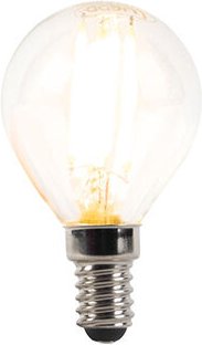 E14 dimmbare LED-Filament-Kugellampe 3W 250 lm 2700K