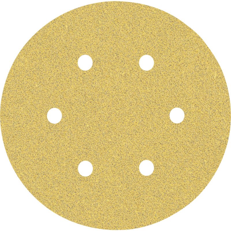 Professional Expert C470 Schleifpapier mit 6 Löchern für Exzenterschleifer, 150 mm, g 60, 5-tlg. (2608900814) - Bosch