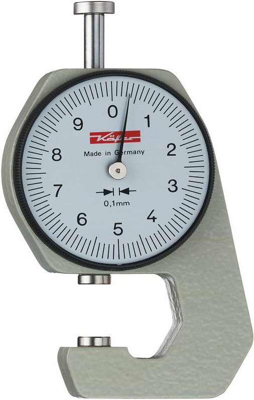 Taschendickenmessgerät k 15 0-10 mm Ablesung 0,1 mm ( 4000851618 ) - Käfer
