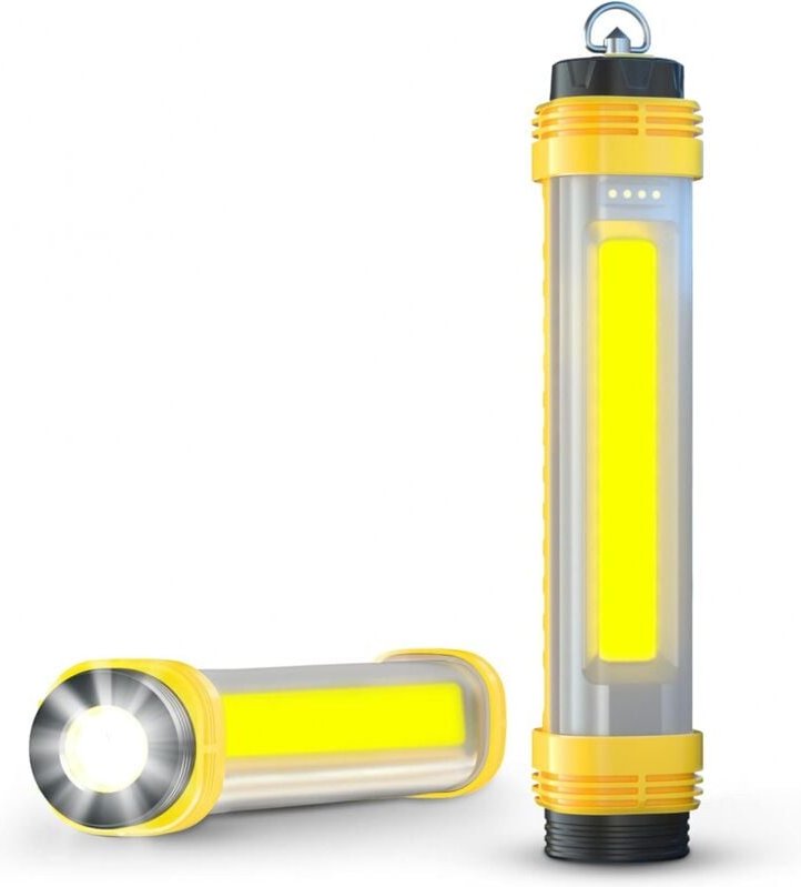 LED-Arbeitsleuchte – Werkstatt-Taschenlampe – Superhelles magnetisches COB-LED-Licht – Wiederaufladbare Inspektionslampe...