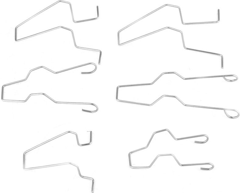 Zoternen - Scheinwerferlampenfassung, Original Standard-Federklemme aus Stahl, 5ZHSFULLKIT, verschiedene Größen für H1 H...