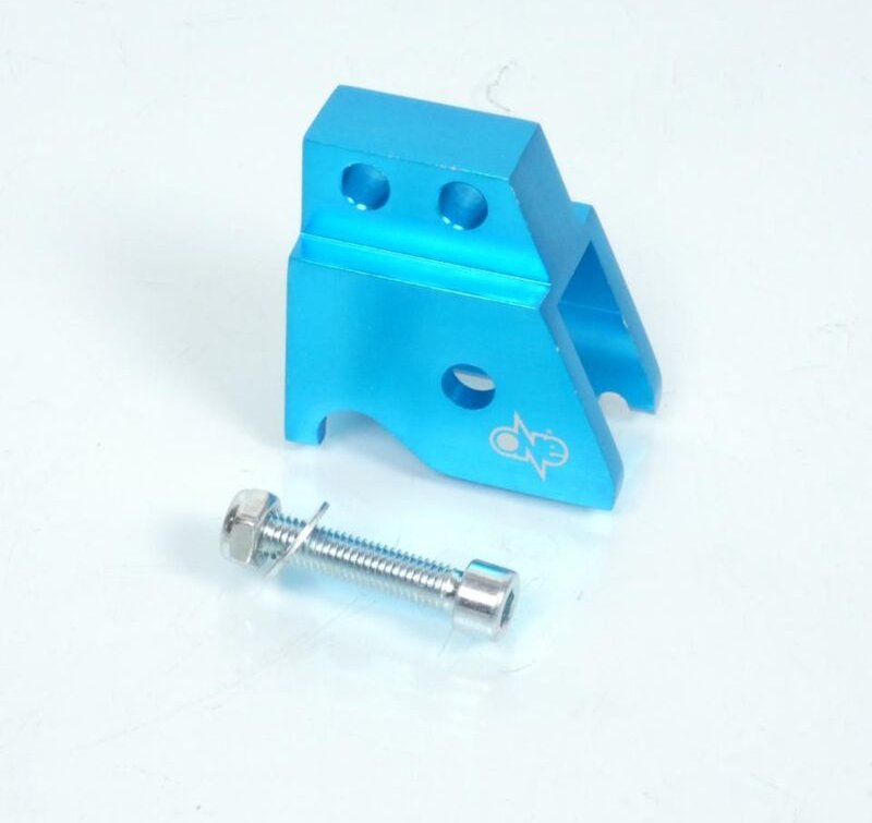 Stoßdämpfererhöhung hinten blau one für Roller mbk 50 spirit