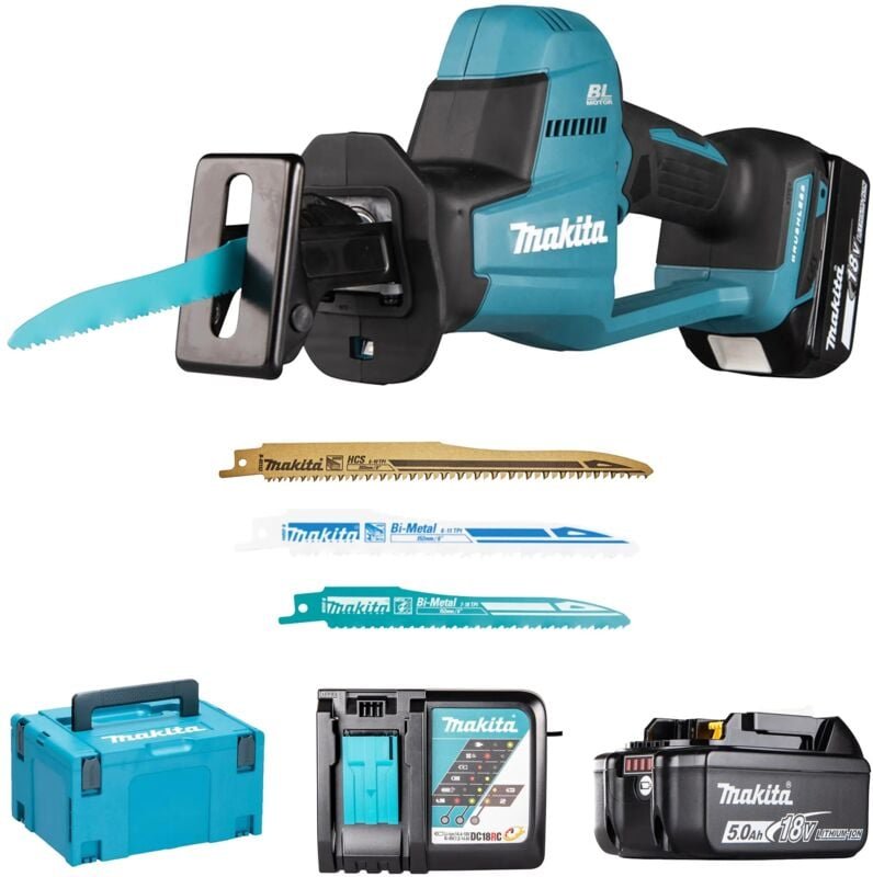 Gerade Säge Makita DJR189RTJ 18 V 5 Ah