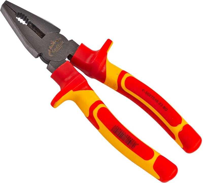 Elektriker Kombizange Kabel Universalzange Drahtschneider 200 mm Griffe isoliert - Kestek