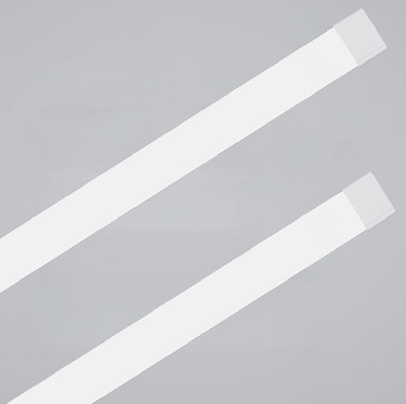 Modlicht 2er Pack LED Feuchtraumleuchte Weiß 120cm 36W 6000K,IP65,111LM/W,PC,90% Energiesparend,Ultraslim LED-Streifen f...