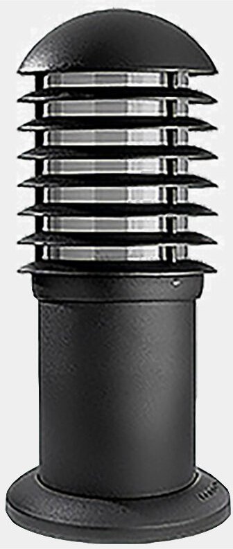 Efectoled - Leds-C4 Balizas - 1 Leichte kleine Außenpollerleuchte Urban Grey IP44, E27