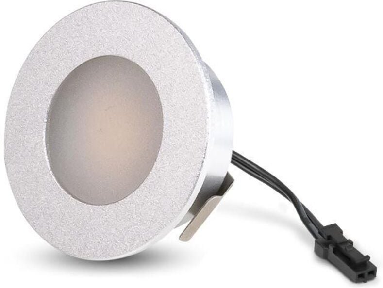 LED Mini Einbauspot rund 1.2W 12V 4000K IP20 Ausschnitt Ø32mm
