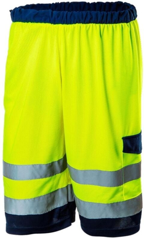 Thumbnail - NEO kurze Warnschutzhose 100% Polyester gelb M