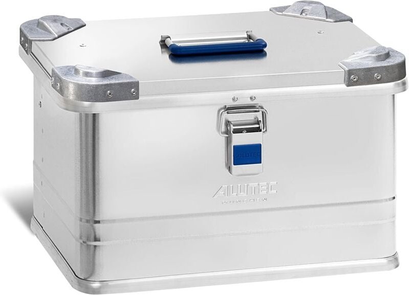 Alutec - Aluminiumbox industry 30 (400x300x248mm, staub-/spritzwassergeschützt)