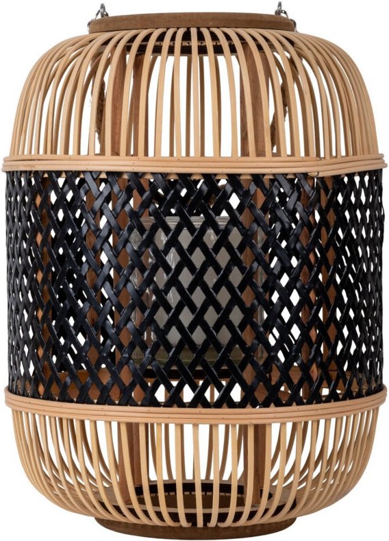 Naeve KORBINIAN 23cm Solar Outdoor Tragbare Lampe Schwarz Dämmerungssensor 1500-1800K IP44