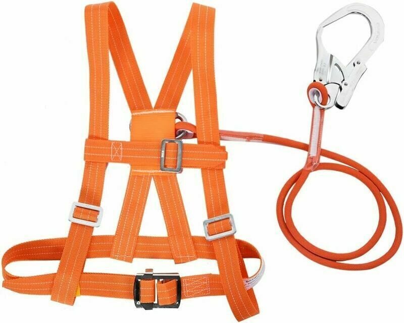 Auffanggurt-Set – Gurt und Rettungsseil, 3 m breit