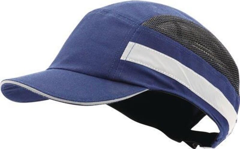 TECWERK Anstoßkappe Daylight Base-Cap II 52-65cm blau Schirml.5cm EN 812:2012 TECWERK