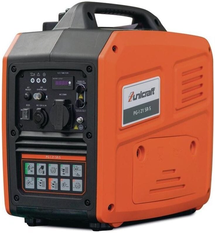Inverter-Stromerzeuger pg-i 21 sr-s 1,8 kW Benzin Unicraft