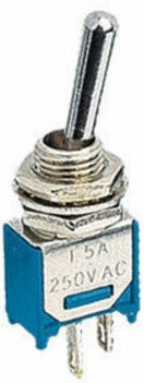 Electro Dh - Schalter Zweipoliger Miniatur-Kippschalter. 3 epoxidversiegelte Klemmen 11.442.I/C 8430552094691