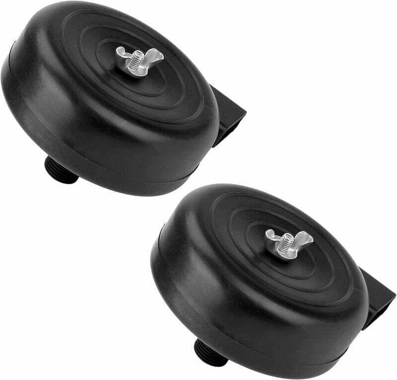 L- oder Luftfilter für Wärmekraftmaschine - 2 Stück Luftkompressor Schalldämpfer Gewinde 3/8' 16mm, Luftkompressorfilter...