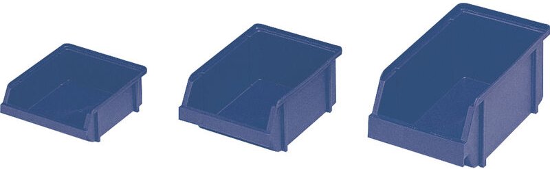 Sichtlagerkasten 5-460 blau 300 x 125 x 126 mm - Raaco