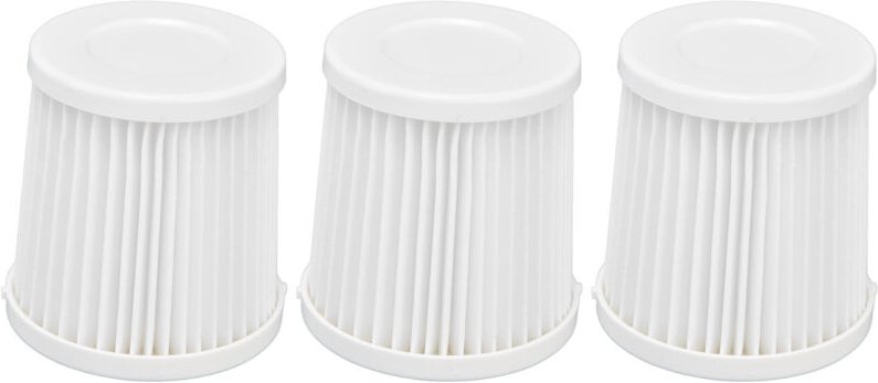 3-teiliges Staubsaugerfilterset für XJC-Y010A 020 – ABS + HEPA, 6,5 x 6,3 x 5,5 cm