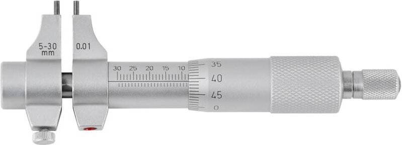 Innenmessschraube mit HM-Messflächen 5-30mm Fortis