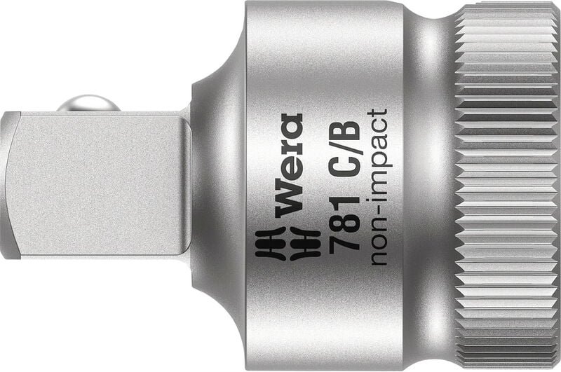Wera - Reduzierstück 781 c 1/2' Antriebsvierkant 1/2 ″ Abtriebsvierkant 3/8 ″ Länge 38,5 mm