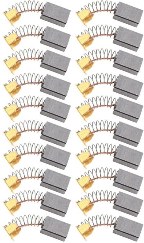 20 Stück Kohlebürsten, austauschbare Leiter für Elektromotor, 101, 6, 10, 15 mm