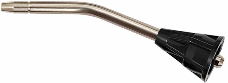 Verlängerungsrohr, Blasrohr mit Standarddüse, 90 mm gebogen - Riegler