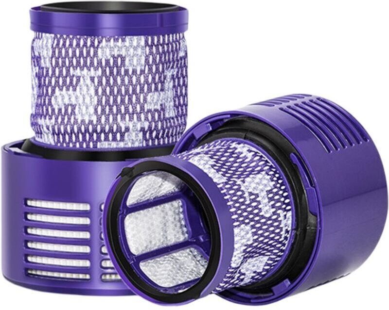 2er-Pack HEPA-Ersatzfilter für Dyson V12 Detect Slim Absolute Extra/Total Clean/Fluffy Akku-Staubsauger 971517-01