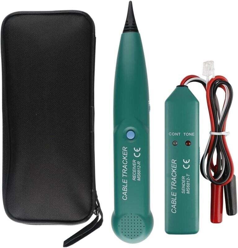 Elektrischer Kabel-Tracker, elektrischer Kabeldetektor, multifunktionaler Kabel-Tracker-Schaltkreistester, Telefonkabelt...