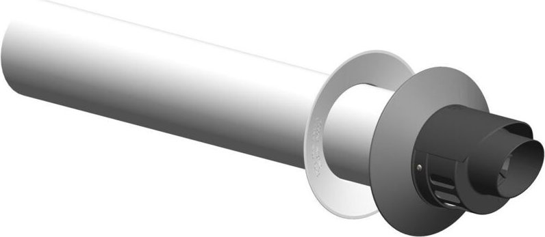 ATEC Aussenwandanschluss DN 80/125 L=750mm, 1480