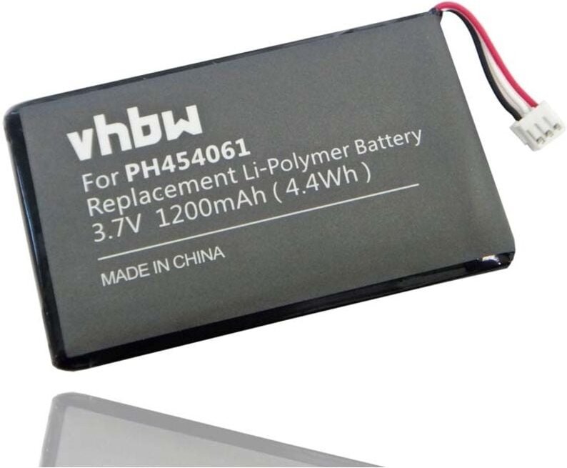 Vhbw - Akku kompatibel mit Philips S10H, S10A, S10A/38 schnurlos Festnetz Telefon (1200 mAh, 3,7 v, Li-Polymer) - Ersatz...