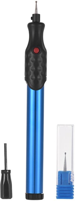 Gravierstift, elektrischer Gravierstift aus Aluminium, kabellos, tragbar, Gravierwerkzeuge, Heimwerker-Schreibwaren, rot...