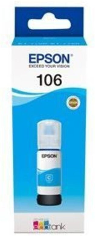 Epson EcoTank cyan T 106 70 ml T 00R2