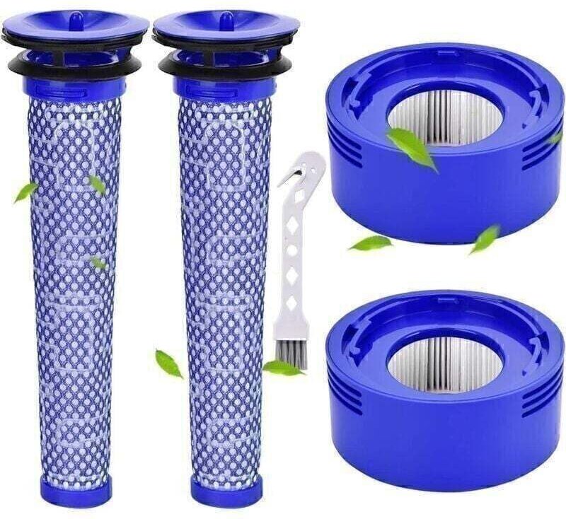 V8 Filter für Dyson 2-teiliger V7 V8 Vorfilter und Motorfilter für Dyson V8 V7 Animal Plus Extra Absolute Fluffy Akku-St...