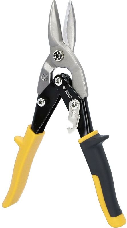 Brilliant Tools - Hebel-Blechdurchgangsschere gerader Schnitt - BT067202