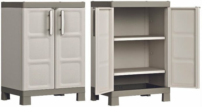 Niedrige Harz 2 -Dekorierte Outdoor -Harz -Exzellenz Keter