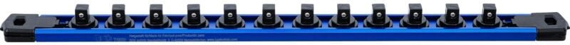 BGS Halteschiene für 12 Steckschlüssel-Einsätze magnetisch für Antrieb 10 mm (3/8") - 74550