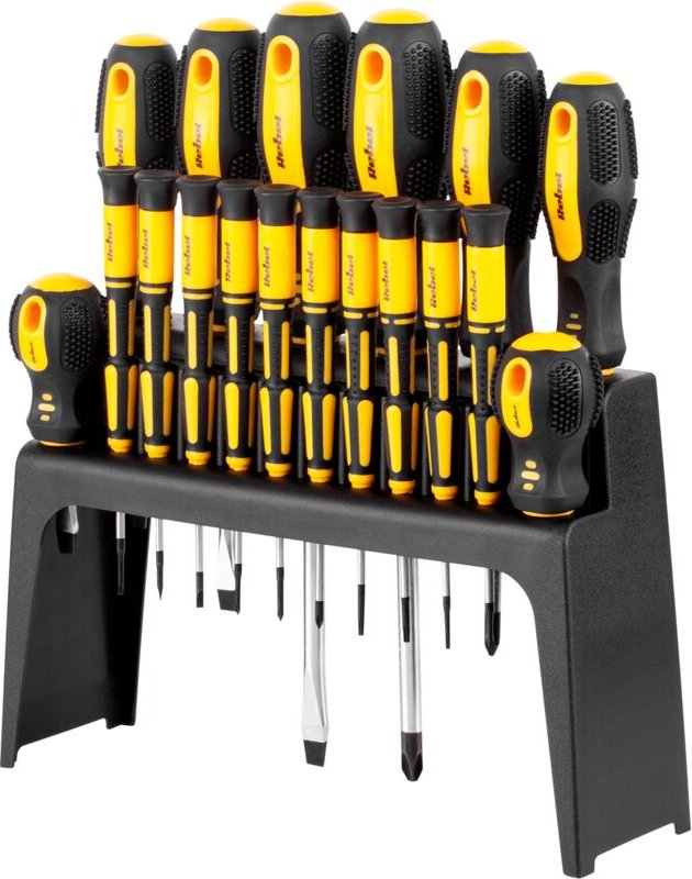 Rebel Professional Präzisionsschraubendreher-Set 18-teilig.