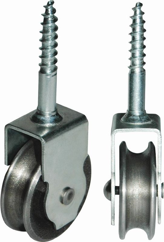 Vogelrolle 471 Grauguss Rollen-Ø 50 mm Tragfähigkeit max. 22 kg Nut 6 mm