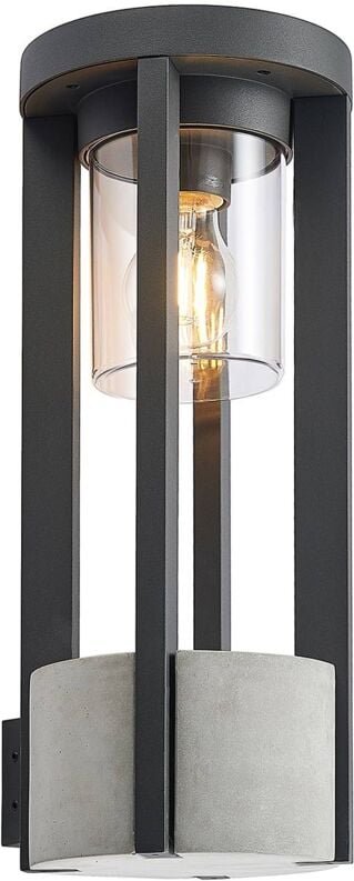 Thumbnail - Wandleuchte außen 'Overa' aus Aluminium von Lucande