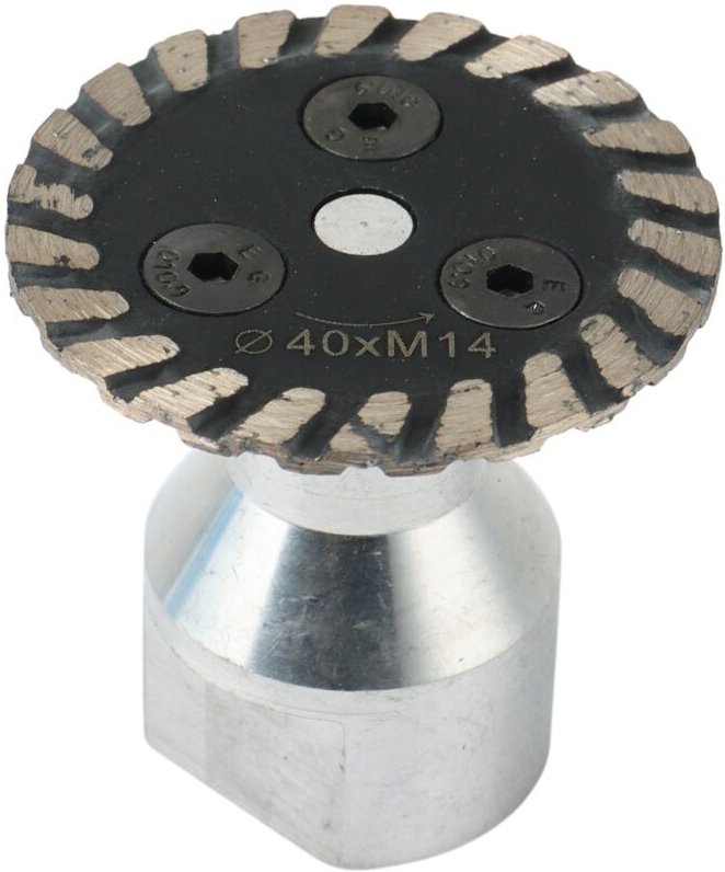 40 mm M14-Blende Diamantsäge mit abnehmbarer Gravur