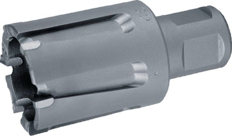 Hohlbohrer mit Hartmetallzähnen Weldonschaft für Gleise, Ø25mm Ruko 1081525