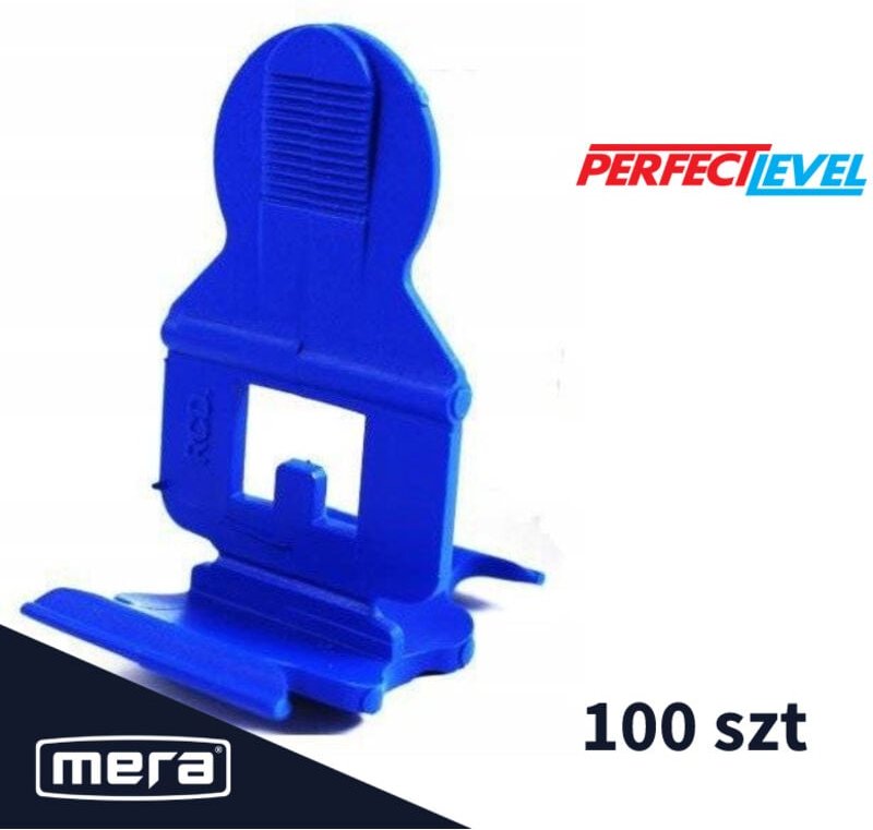 Perfekte Nivellierklemmen für Nivelliersysteme, 100 Stück