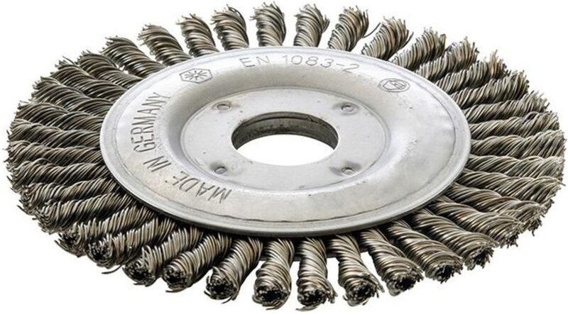 Rundbürste Stahldr. 125x6mm gezopft - Forum