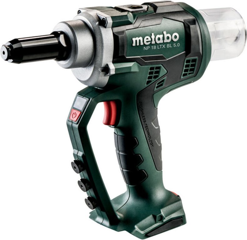 Metabo - 18V Akku Blindnietpistole np 18 ltx bl 5.0 Solo ohne Akku/Ladegerät