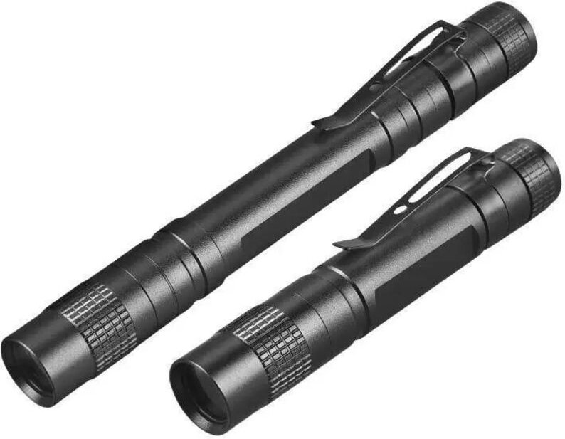 Shining House - ini lange und kurze LED-Stift-Taschenlampe, ultrakleiner wasserdichter Taschenclip, leicht zu tragen, ge...
