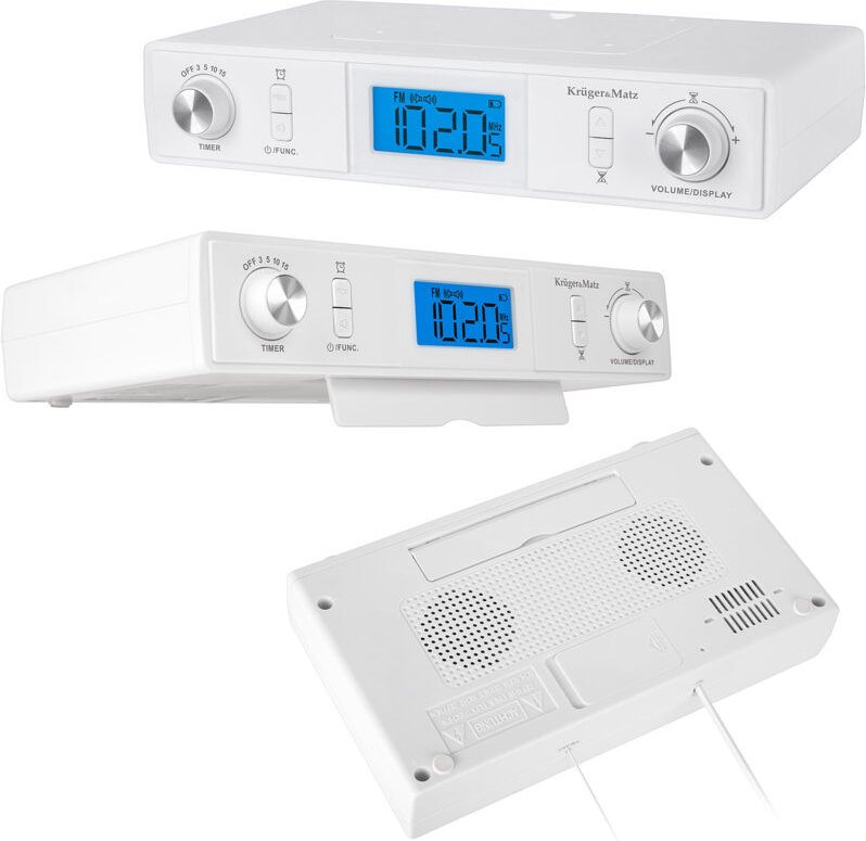 Kruger&Matz BT Küchenradio, Wandmontage